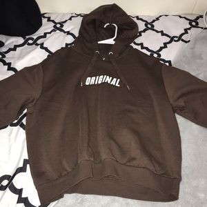 “Original” brown hoodie